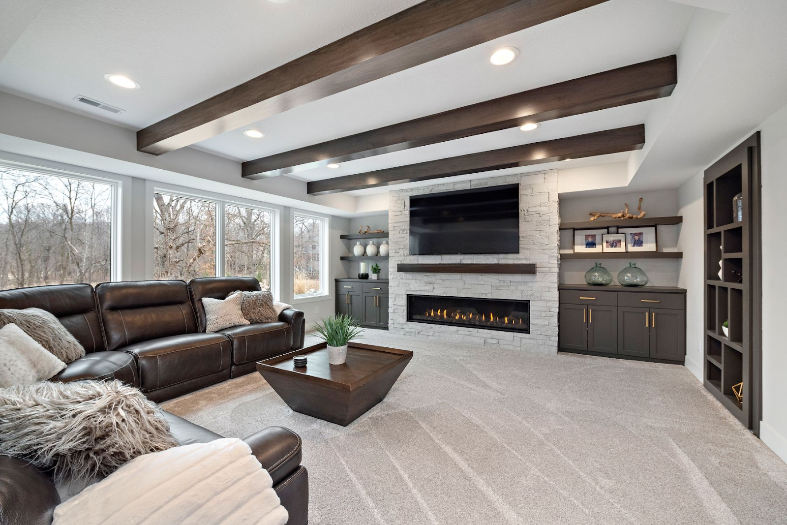 Modern basement